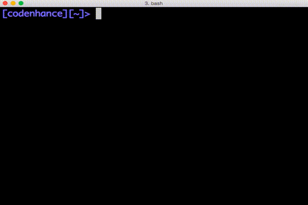 Animated GIF of playing Vim Golf on the command line